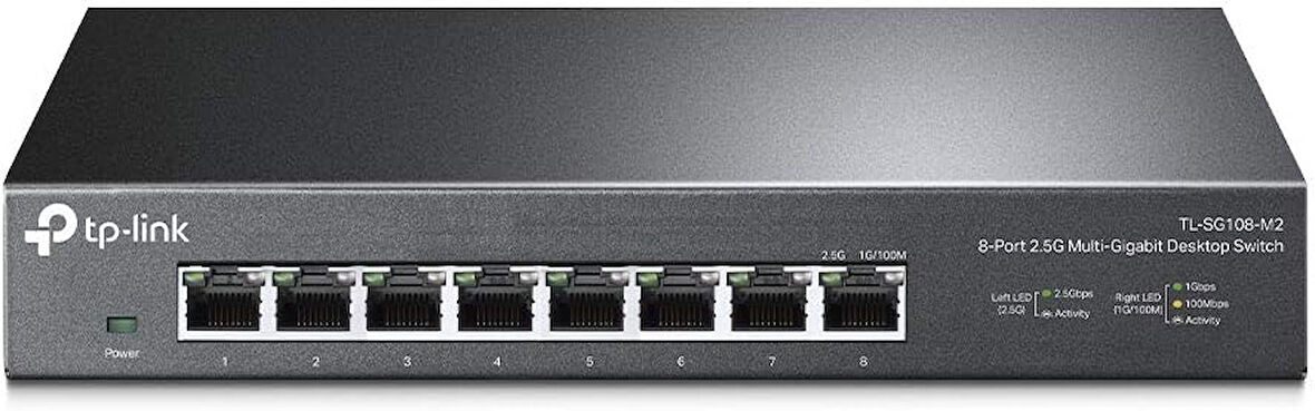 Tp-Link Tl-Sg108-M2, 8-Port 2.5G Desktop Switch