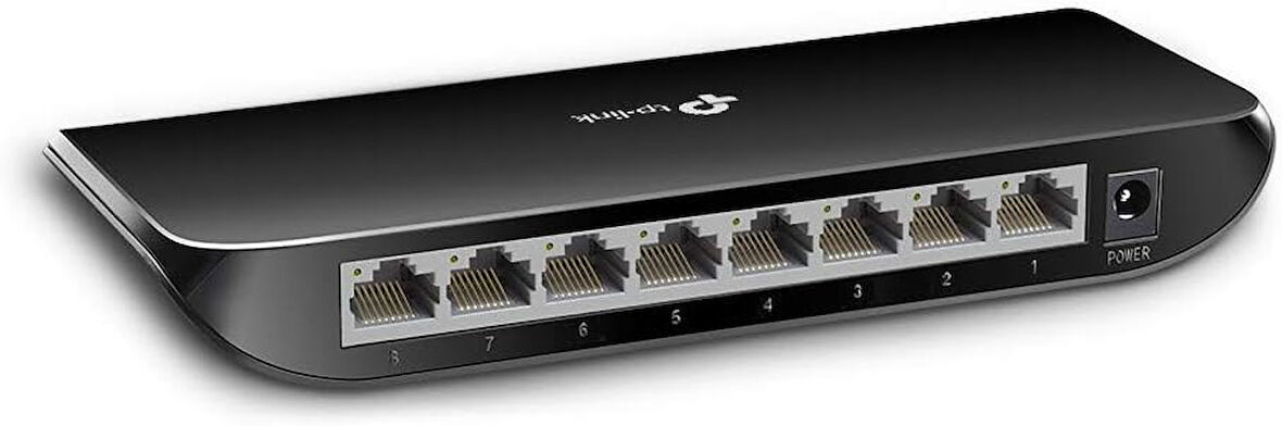 Tp-Link Tl-Sg1008D, 8-Portlu Gigabit Masaüstü Switch