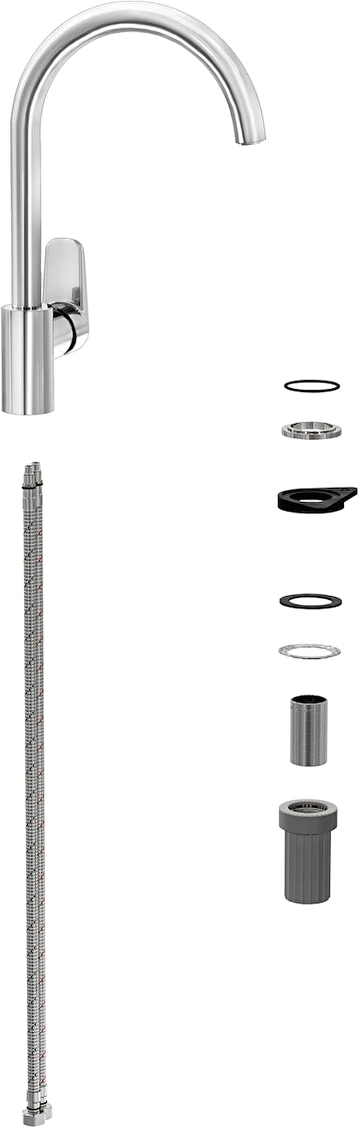 Artema Shift T20 A43674 Eviye Bataryası, C Tipi, Krom