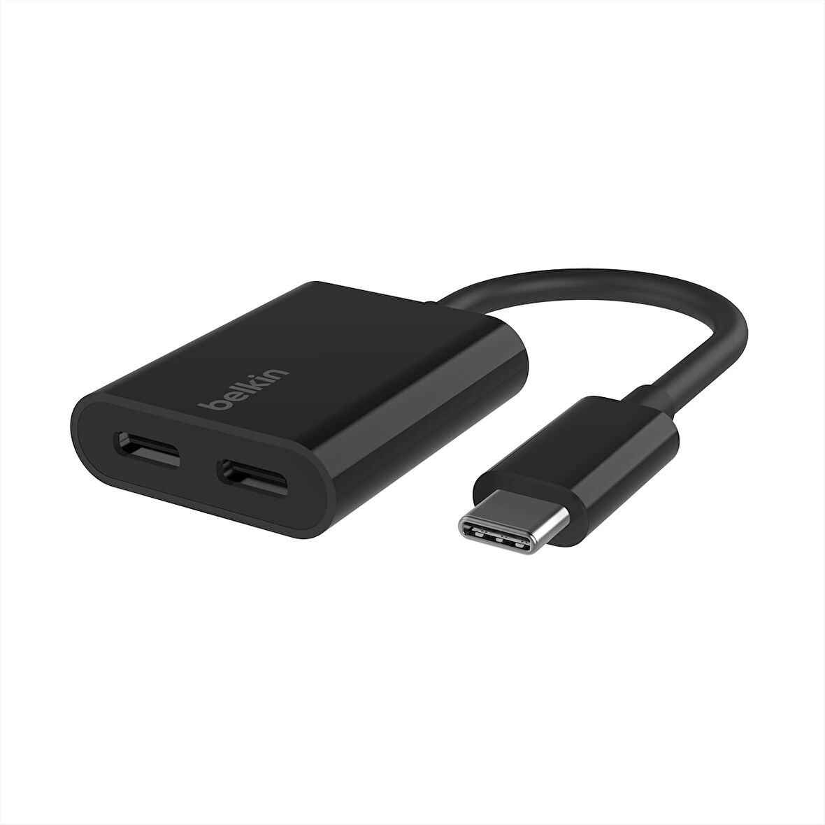 Belkin Connect Usb-C Ses Ve Şarj Çoklayıcısı (Kulaklık Adaptörü Ve Diğer Cihazlar İçin Pd Ile Hızlı 