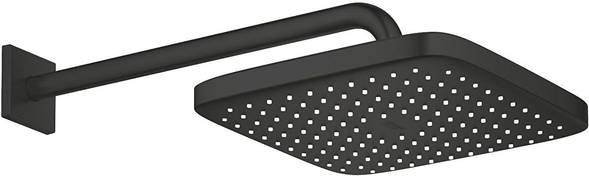 Grohe Tempesta 250 Cube Tepe Duşu Ve Dirseği 38 Cm Mat Siyah 266872430