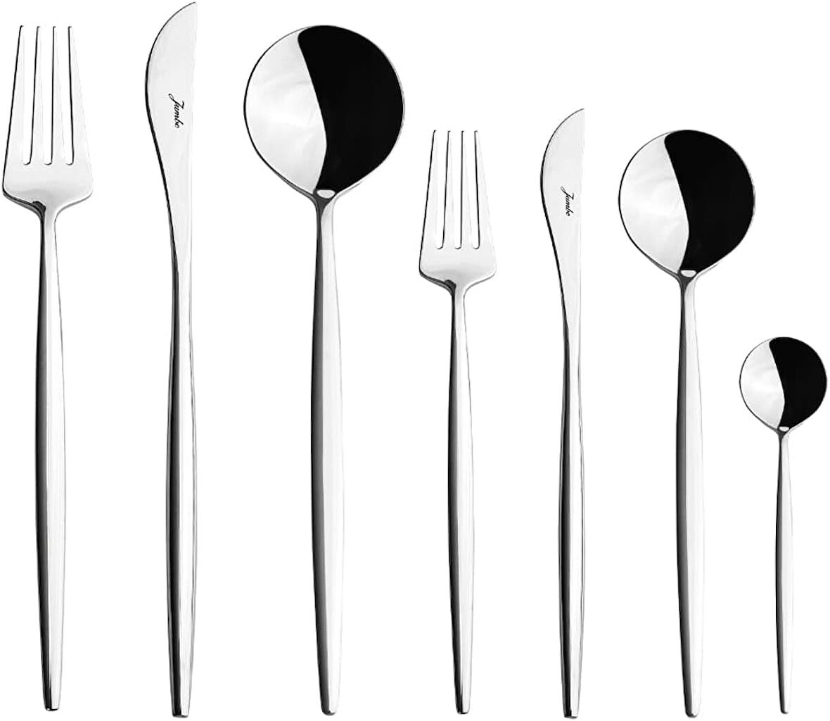 Jumbo 9000 84 Parça 12 Kişilik Çatal Kaşık Bıçak Seti Kutulu