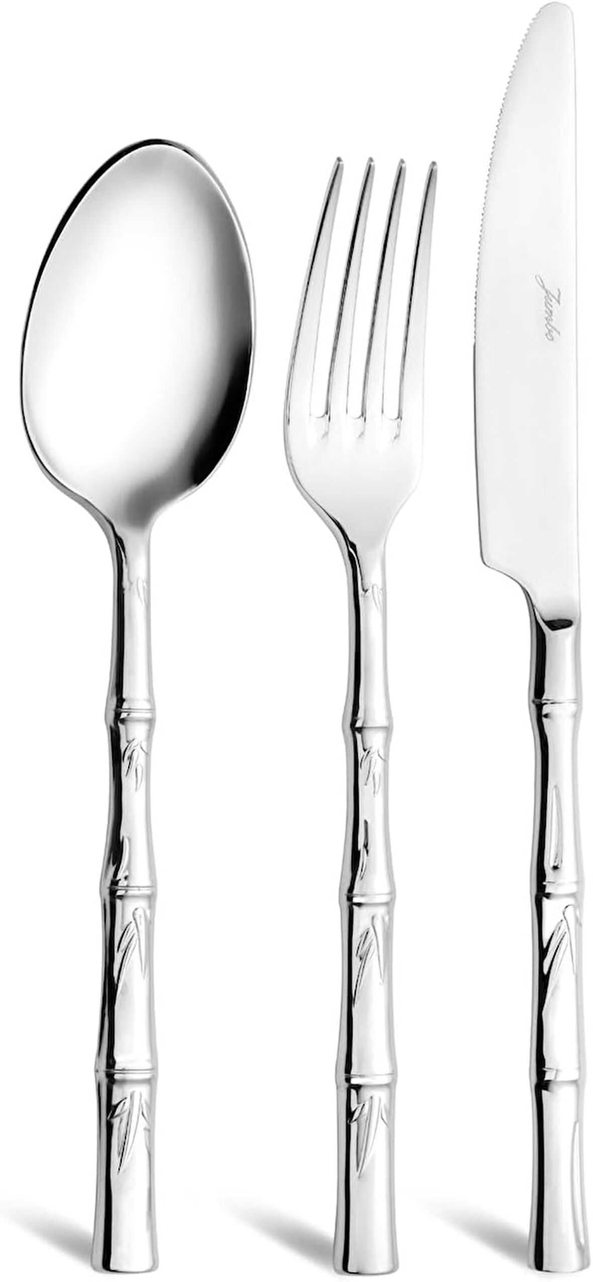 Jumbo 3405 18 Parça 6 Kişilik Yemek Çatal Kaşık Bıçak Seti