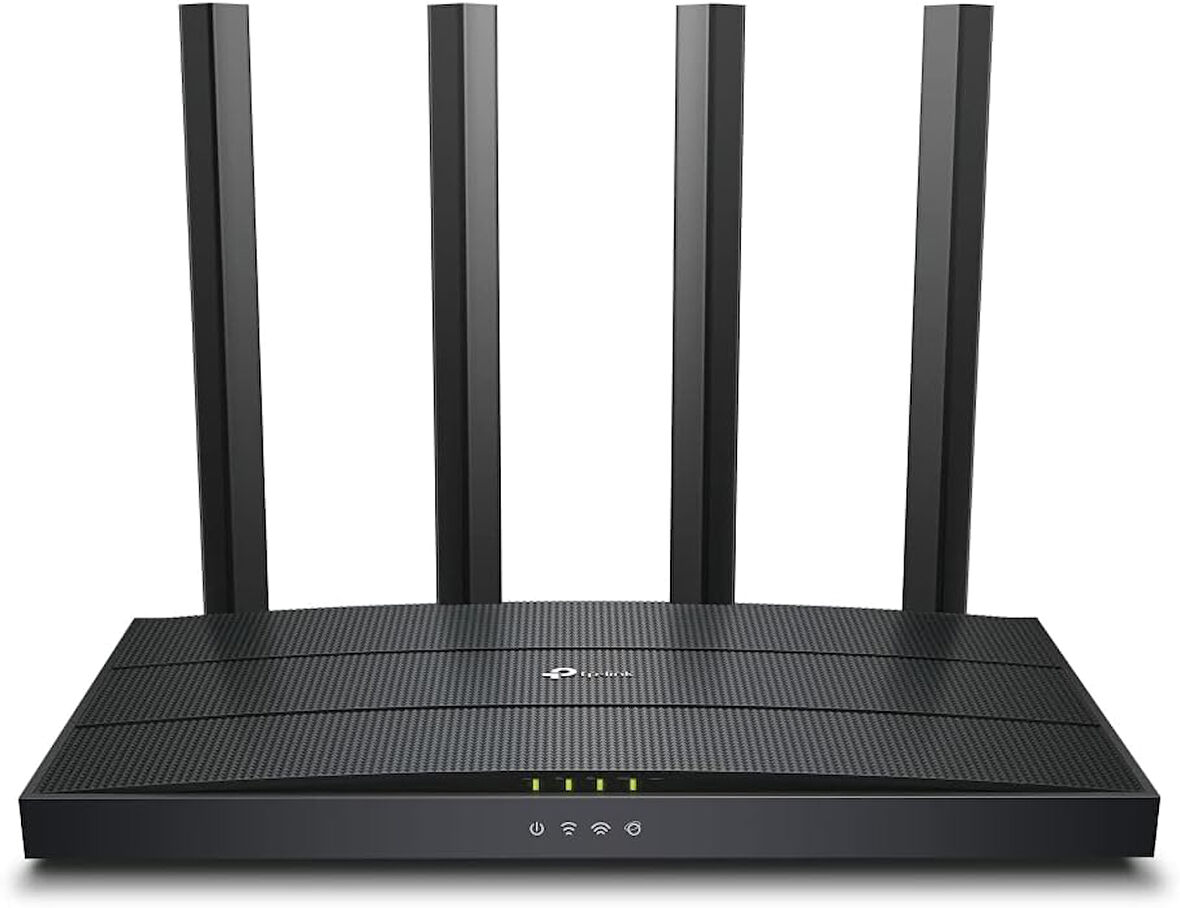 Tp-Link Archer Ax12, Ax1500 Wi-Fi 6 Gigabit Portlu Kablosuz Router, Fiber Destekli, 4 Gigabit Lan Po