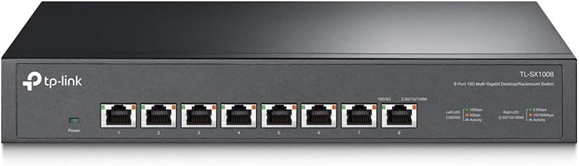 Tp-Link Tl-Sx1008, 8-Port 10G Desktop/Rackmount Switch