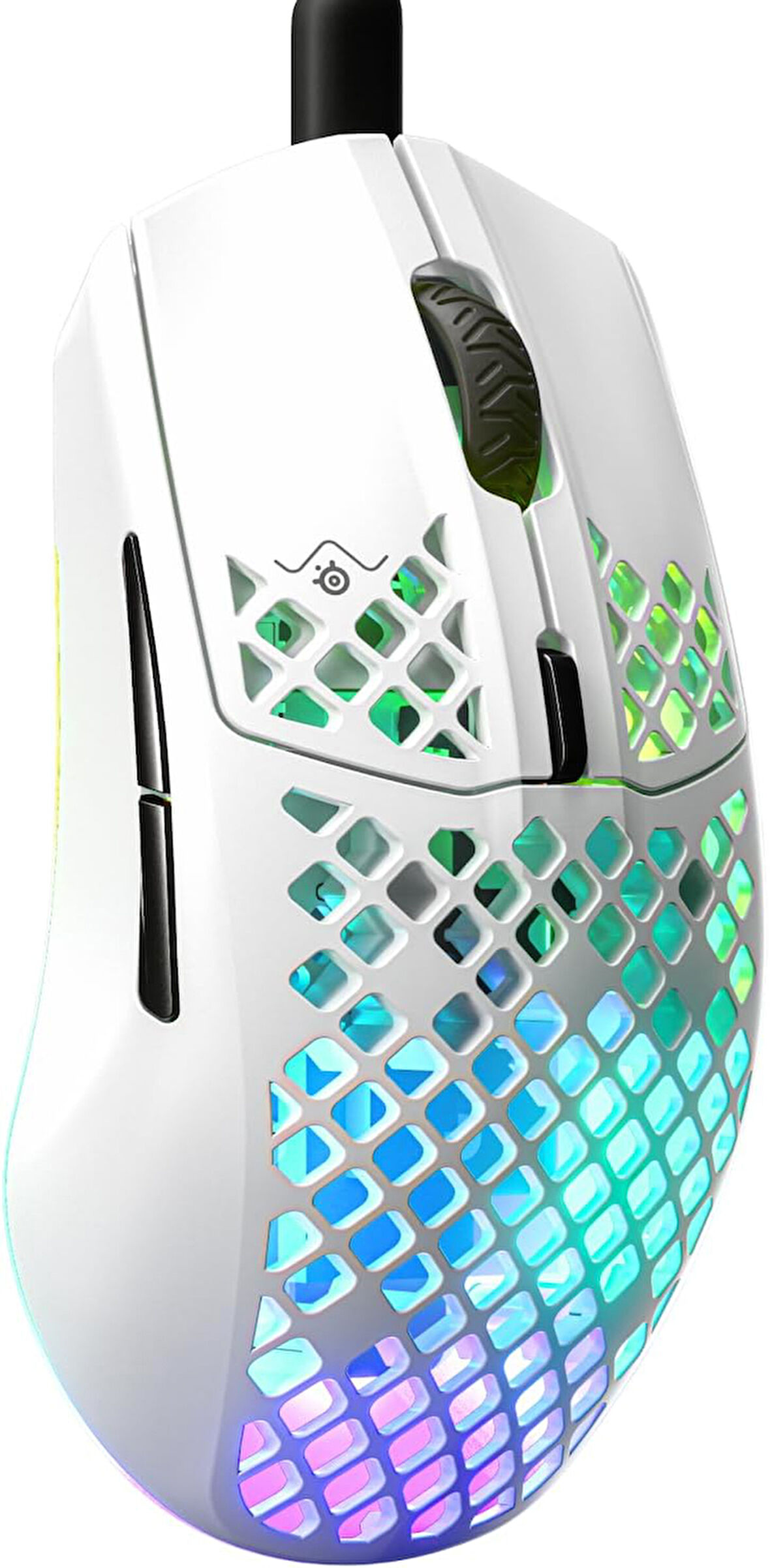 Steelseries Aerox 3 Snow Ultra Hafif Gaming Mouse 8,500 Cpi Truemove Core Optik Sensör, Beyaz, 59 Gr