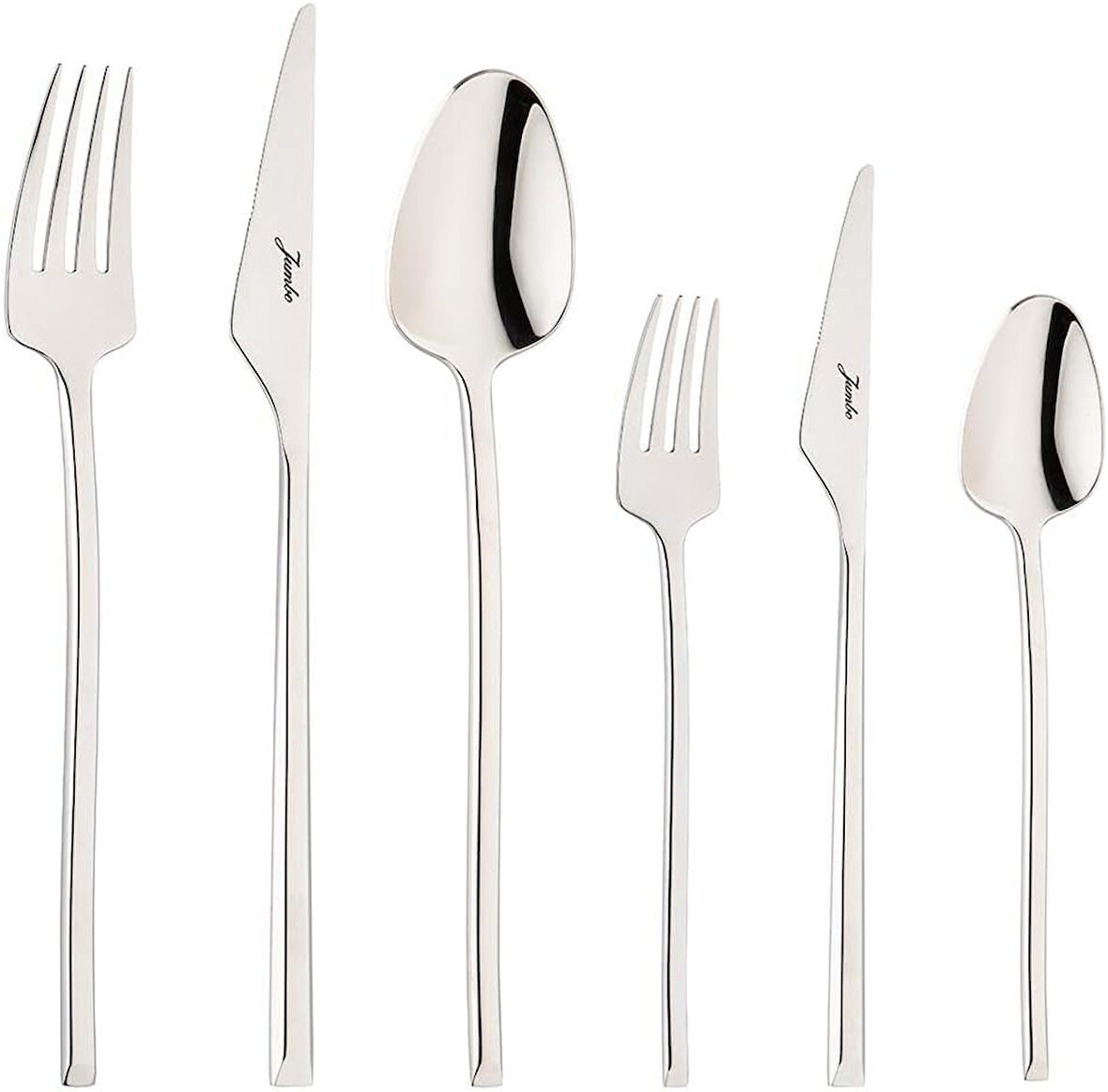 Jumbo 5500 12 Kişilik 84 Parça Çatal Kaşık Bıçak Takımı