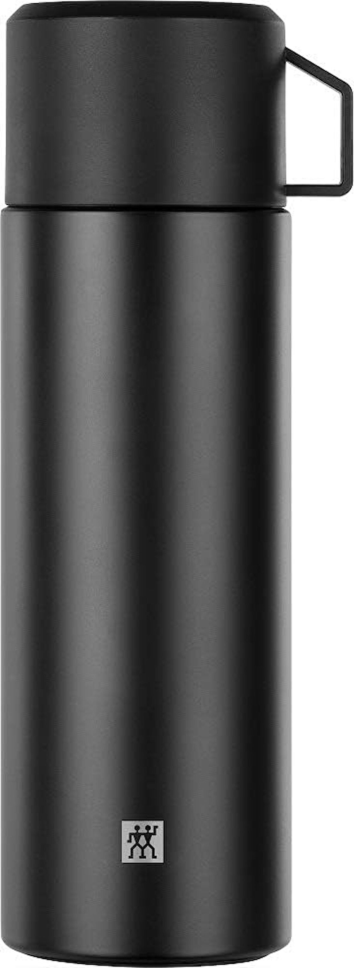 Zwilling Termos, Entegre Fincan, Termos Sürahi, Çift Duvarlı Yalıtım, 1 Litre, Siyah
