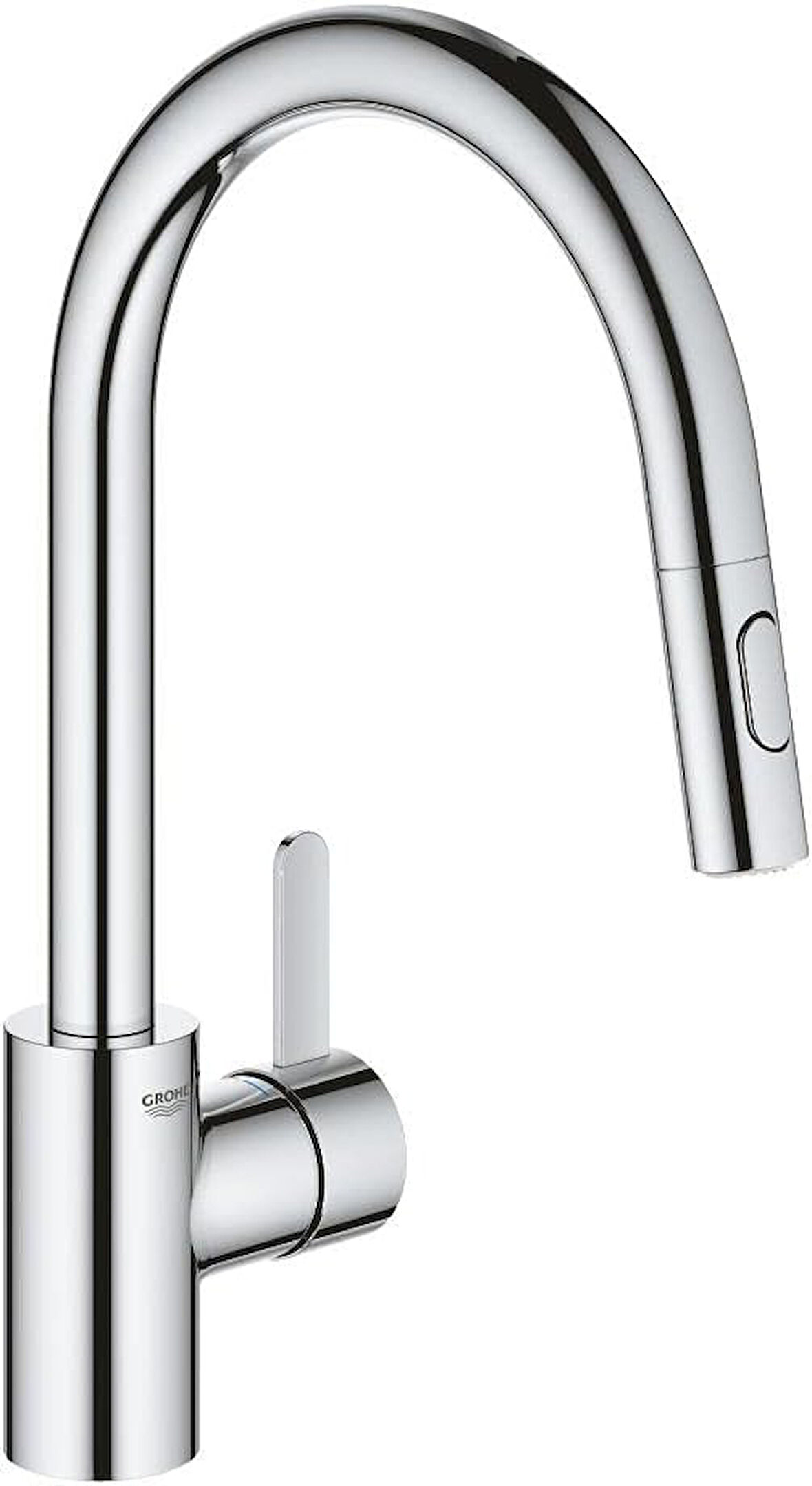 Grohe Eviye Bataryası Spiralli 2 Fonk. Eurocosmo Krom- 31481001