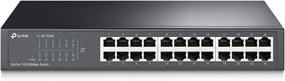 Tp-Link Tl-Sf1024D, 24-Portlu 10/100Mbps Desktop/Rackmount Switch