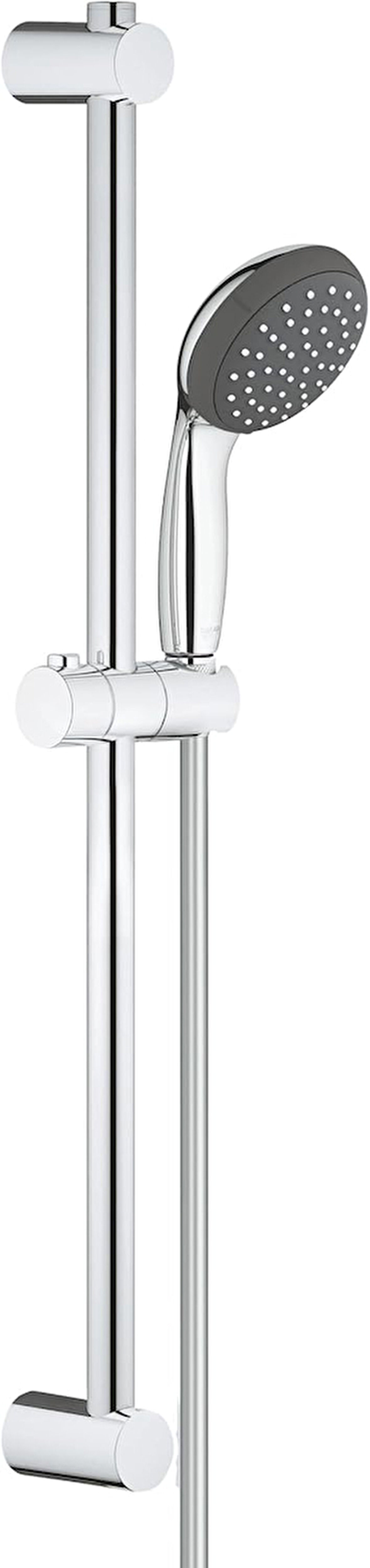 Grohe Vitalio Start 100 Sürgülü Duş Seti, 600 Mm Sürgülü Ray, 100 Mm El Duşu 1 Akışlı, 1750Mm Duş Ho