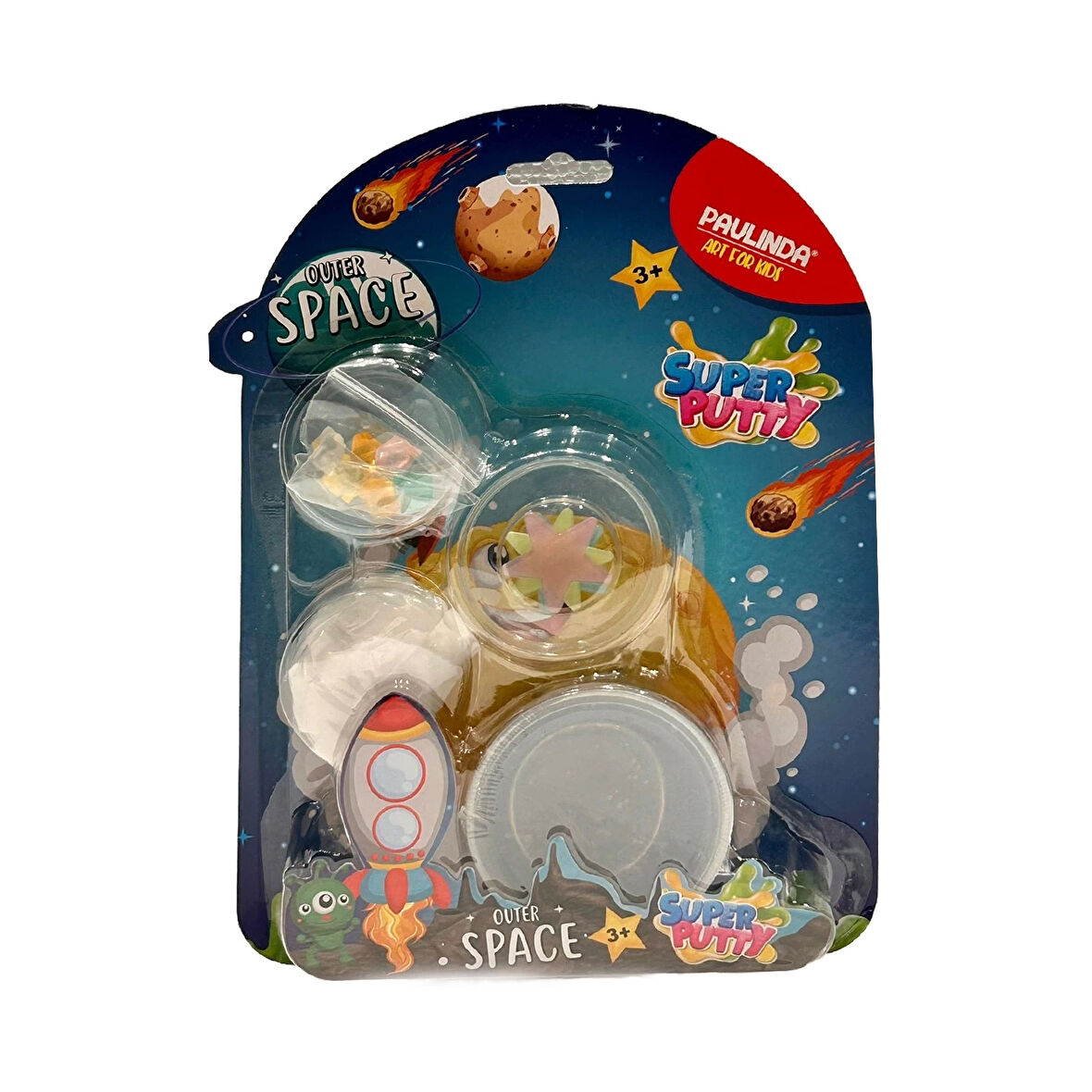 Slime Super Putty Outer Space 80 ml - 1 ADET