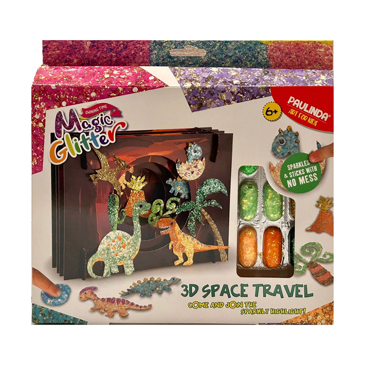Magic Glitter Space Travel 3D Hobi Set