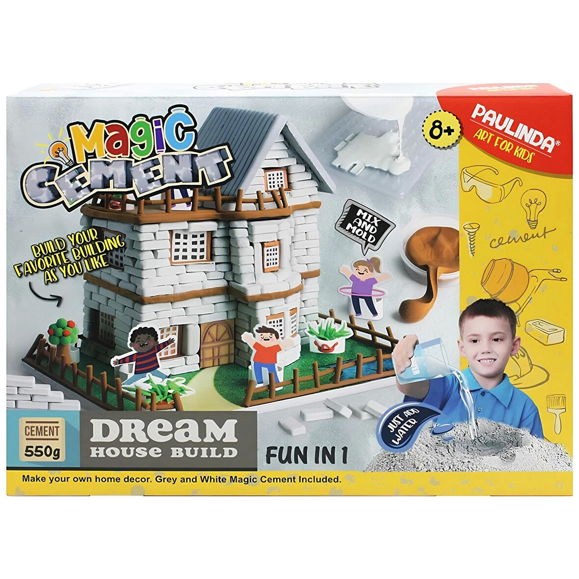 Magic Cement Dream House Build Ev Yapma Hobi Seti 550 gr