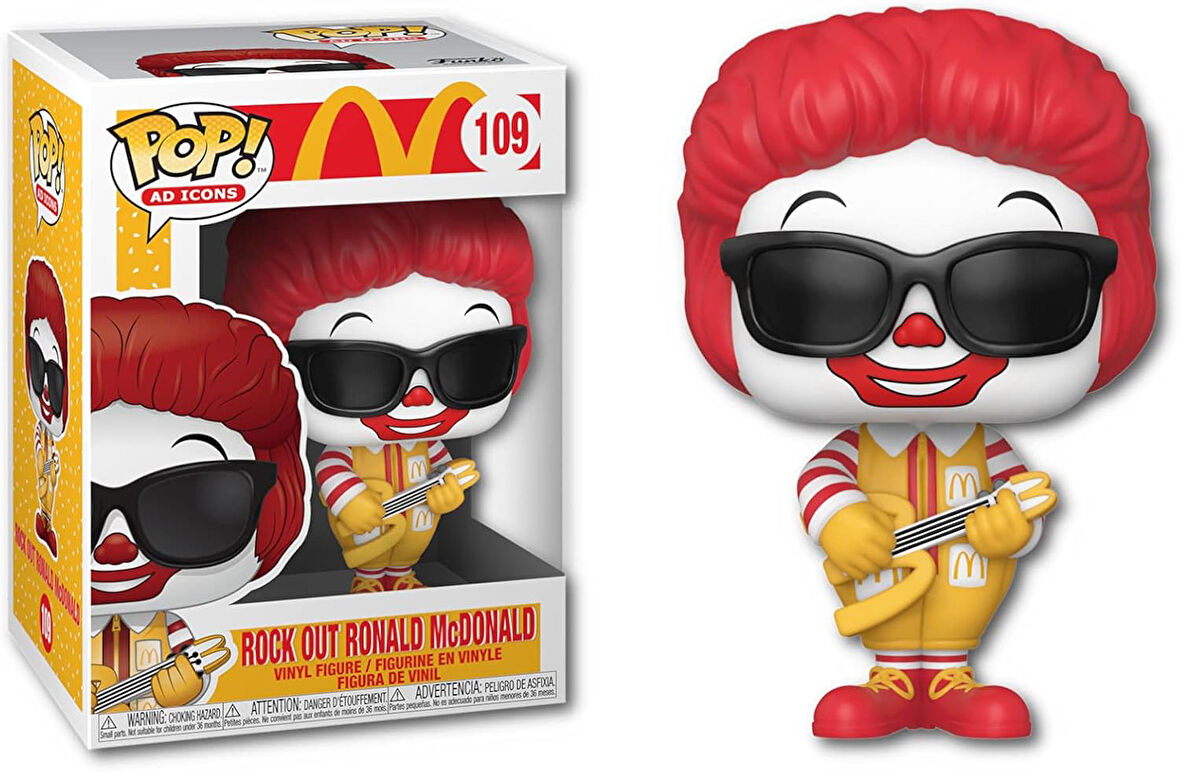 Funko Pop Figür - Icons: Mcdonald'S - Rock Out Ronald