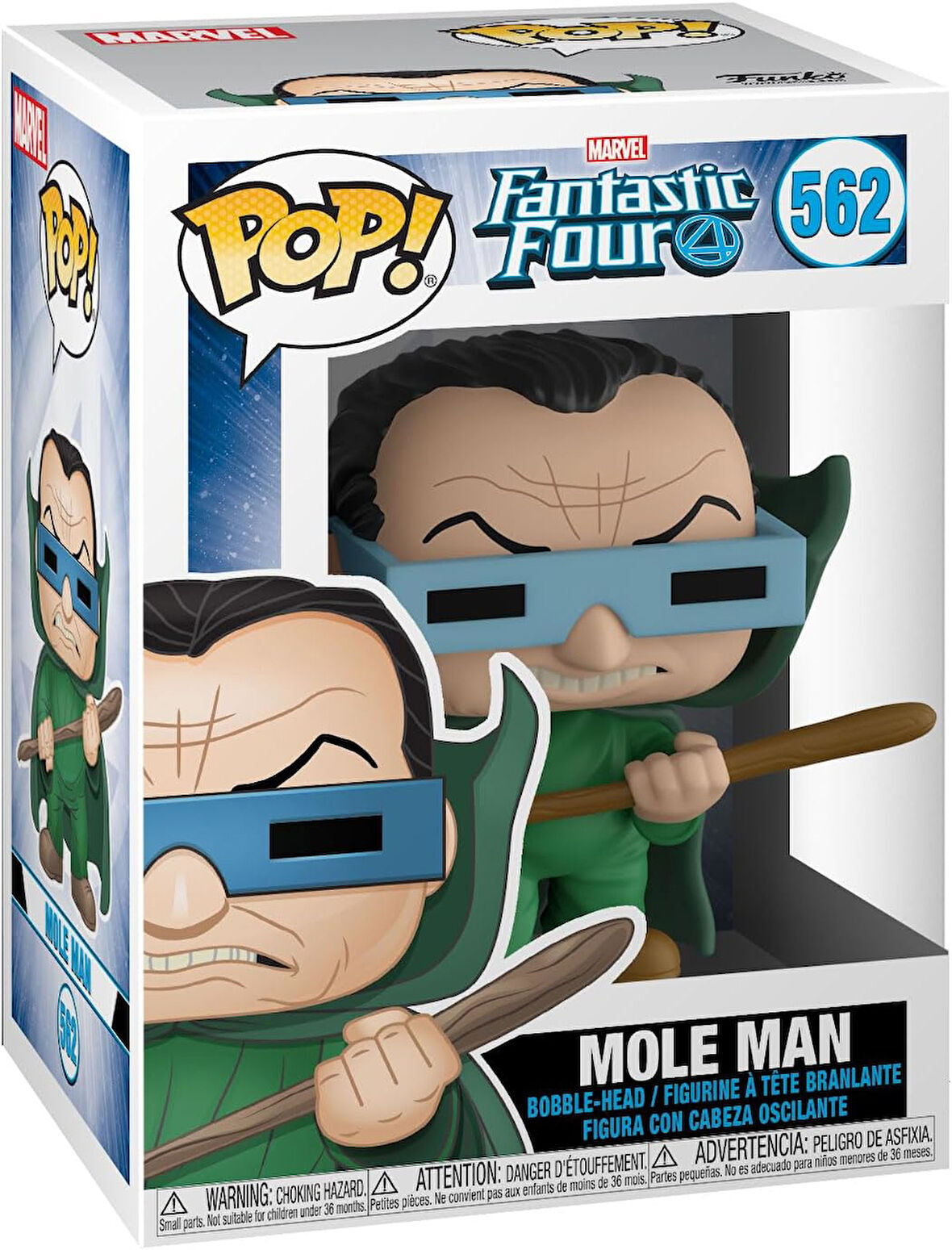 Funko-Pop Fantasti̇k 4 Mole Man Vi̇ni̇l