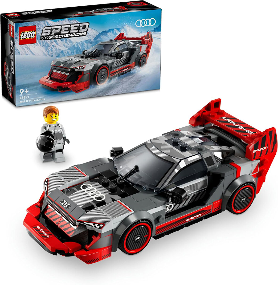 Lego Speed Champions Audi S1 E-Tron Quattro Yarış Arabası 76921-9 Yaş Ve Üzeri Çocuklar Için Koleksi