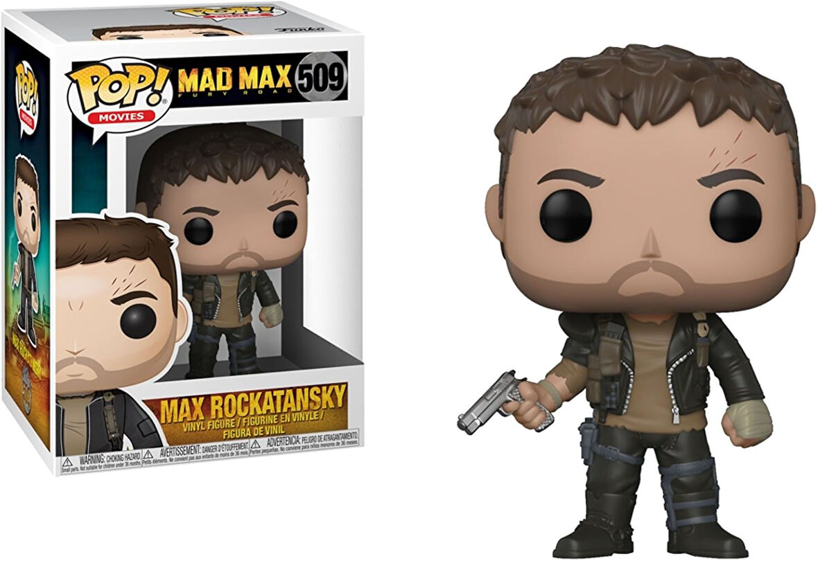 Funko Pop Mad Max Fury Road, Max W/Gun Renkli One Size