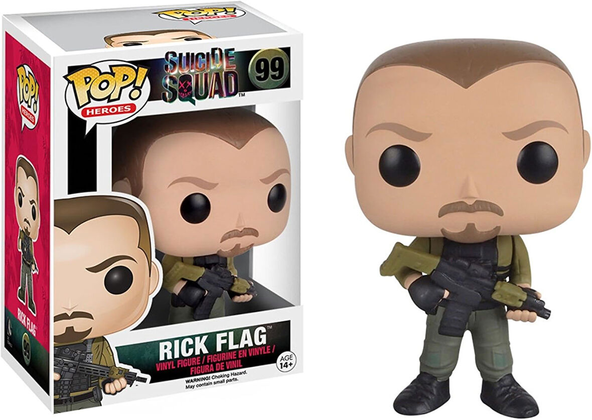 Fig Funko Pop Suicide Squad Rick Flagg