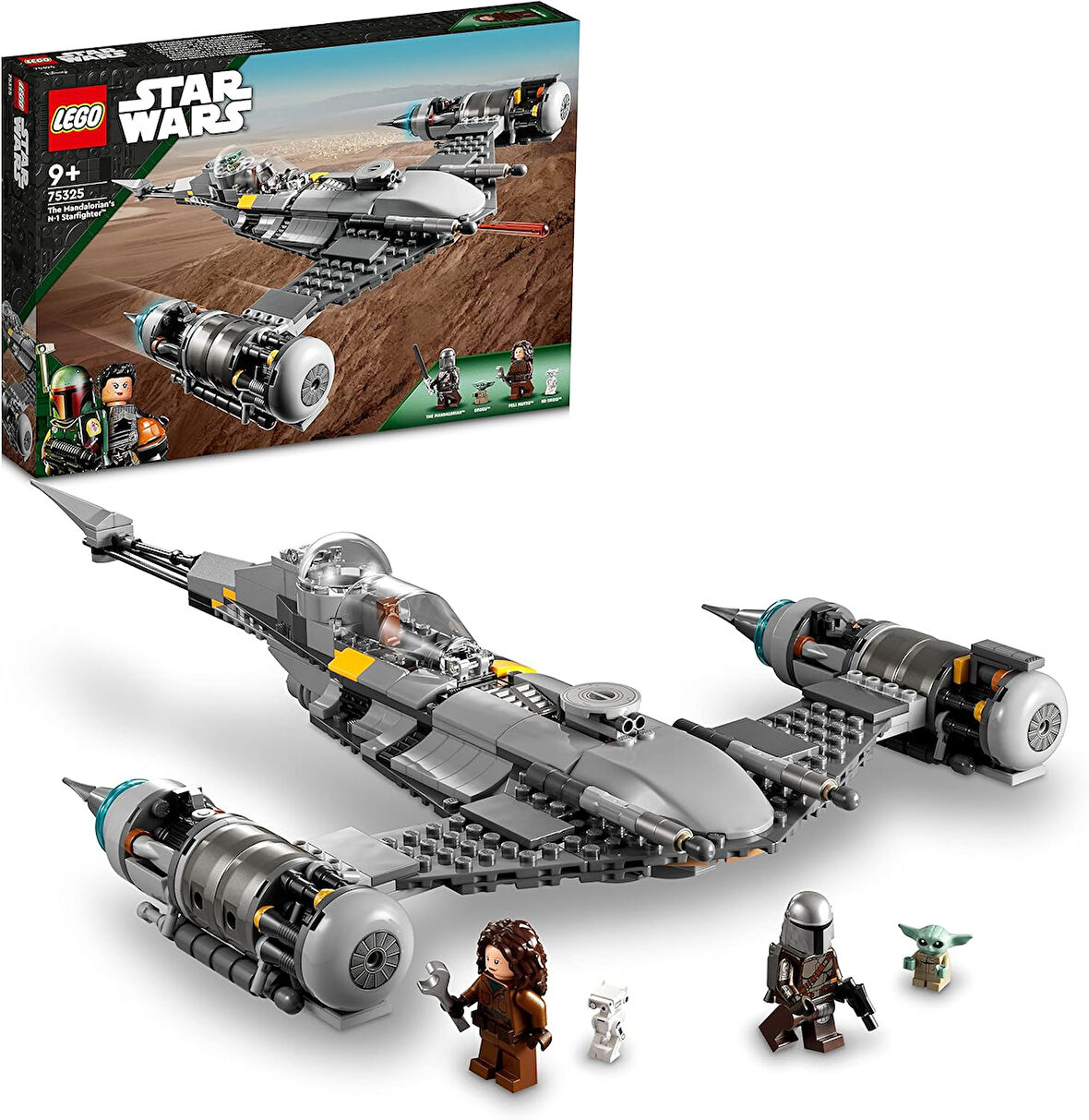 Lego® Star Wars: Boba Fett’In Kitabı Mandalorian’In N-1 Starfighter™’I 75325-9 Yaş Ve Üzeri Çocuklar