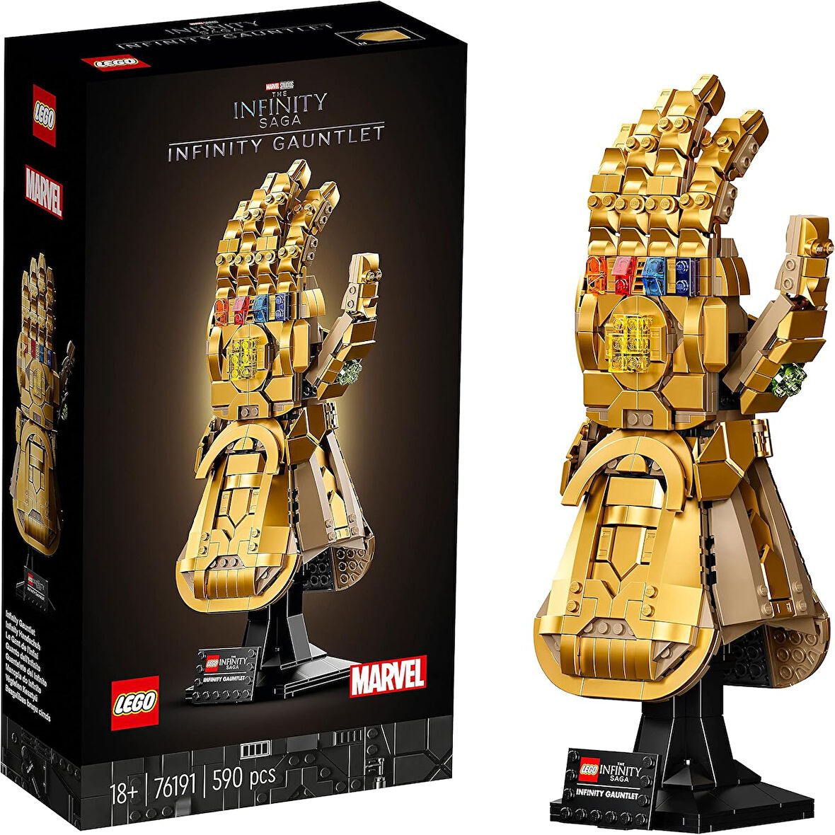 Lego Marvel Sonsuzluk Eldiveni 76191 - Yetişkin Süper Kahraman Sevenler İçin Yaratıcı Oyuncak Yapım 