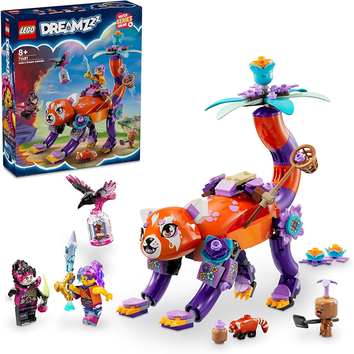 Lego Dreamzzz Izzie’Nin Düş Hayvanları 71481 – 8 Yaş Ve Üzeri Için Minifigür Ve Hayvan Figürleri İçe