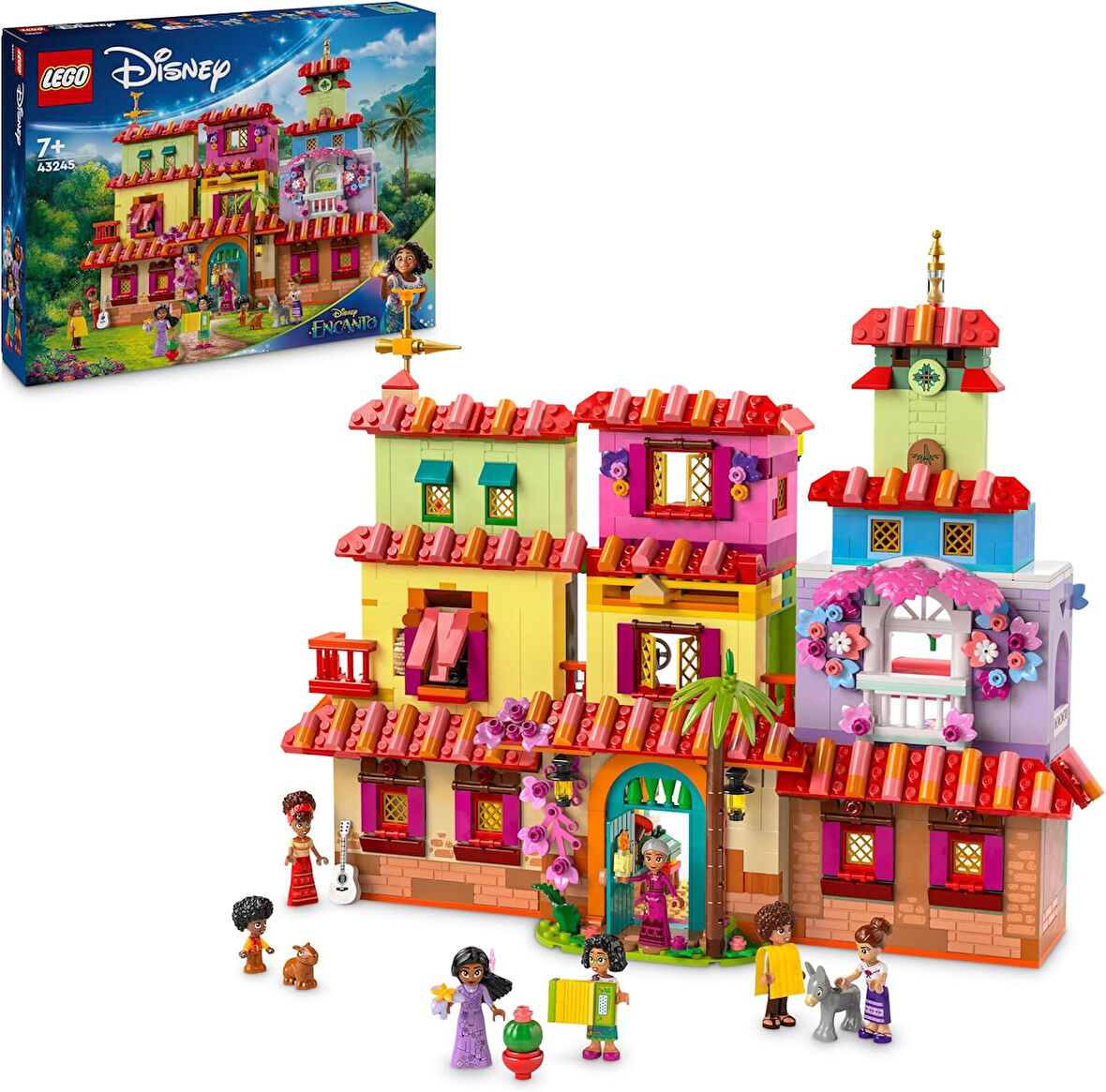 Lego Disney Enkanto Sihirli Madrigal Evi 43245 – 7 Yaş Ve Üzeri Çocuklar İçin Mirabel Mini Bebek Fig