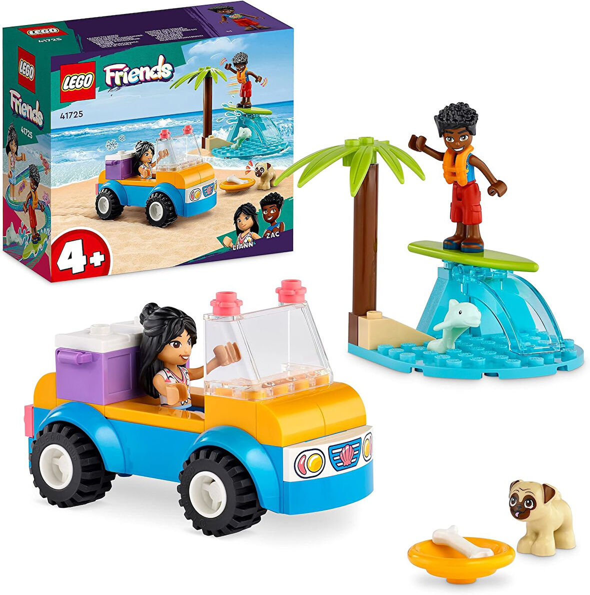 Lego 41725 Plaj Arabası Eğlencesi - Yeni.