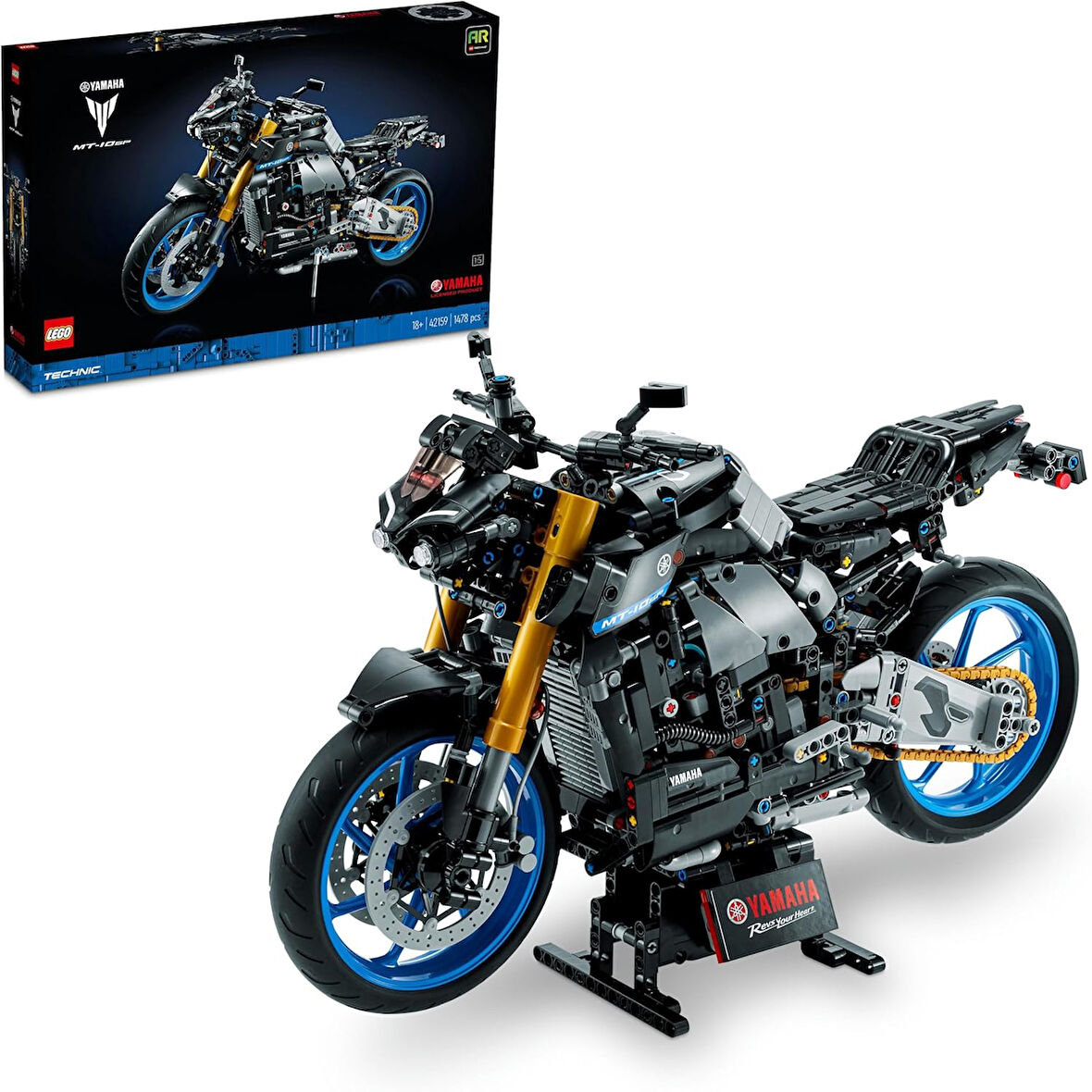 Lego® Technic Yamaha Mt-10 Sp 42159 - Motosiklet Tutkunu Yetişkinler Için Koleksiyonluk Ve Sergilene