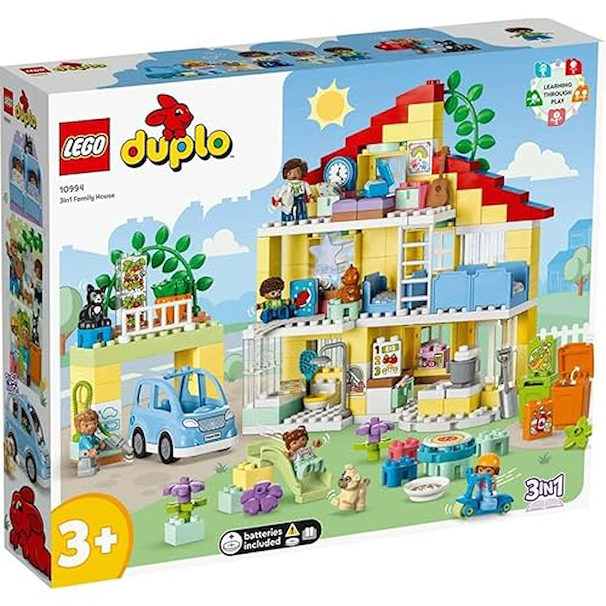 Lego Duplo Town Dom Rodzinny 3 W 1 (10994) [Klocki]