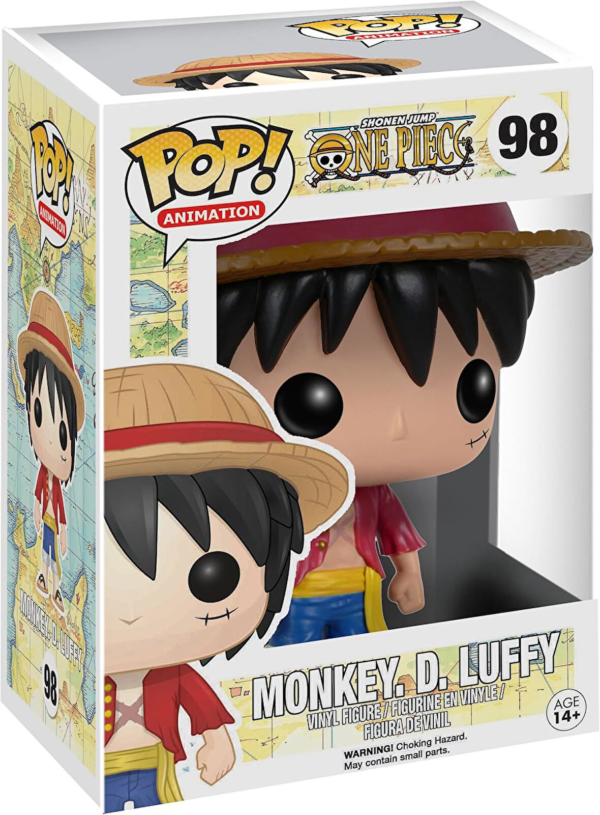 Funko 5305 Pop Figür - One Piece: Monkey D. Luffy, Standart