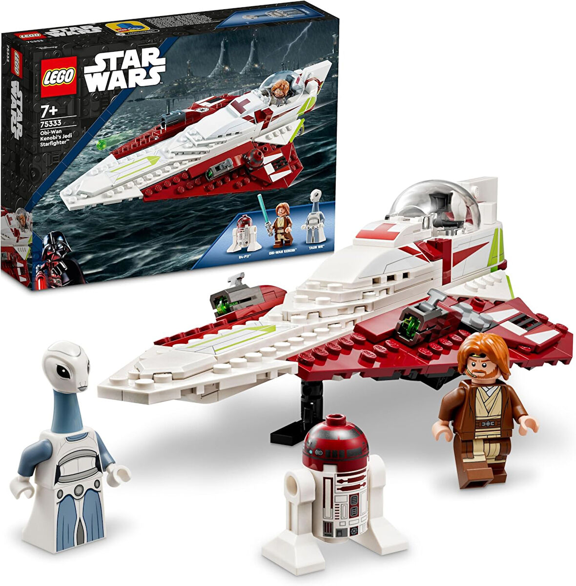 Lego® Star Wars™ Obi-Wan Kenobi’Nin Jedi Starfighter™’I 75333 Yapım Seti (282 Parça)