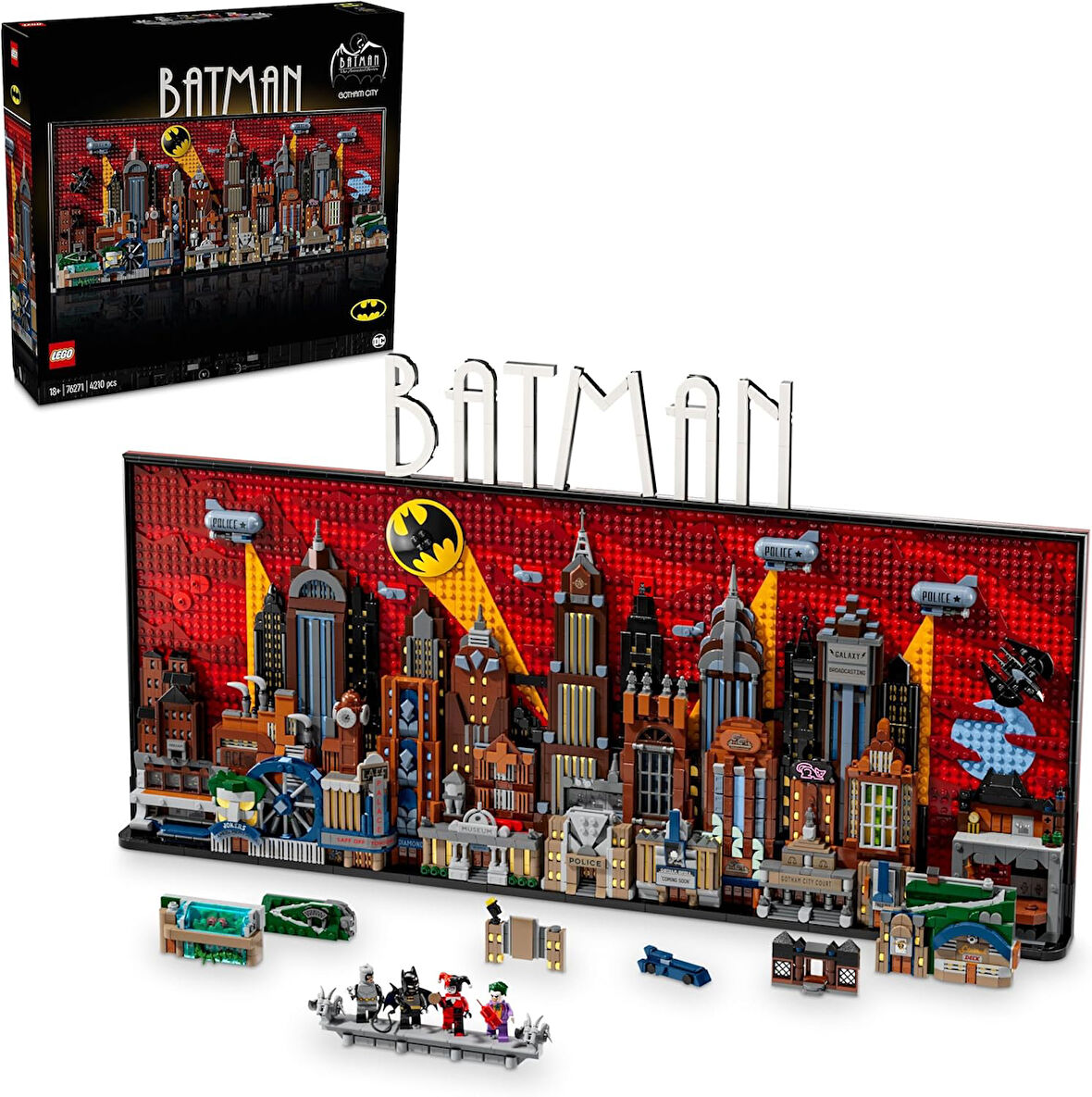 Lego Dc Batman: The Animated Series Gotham City 76271 Süper Kahraman Seven Yetişkinler Için Koleksiy