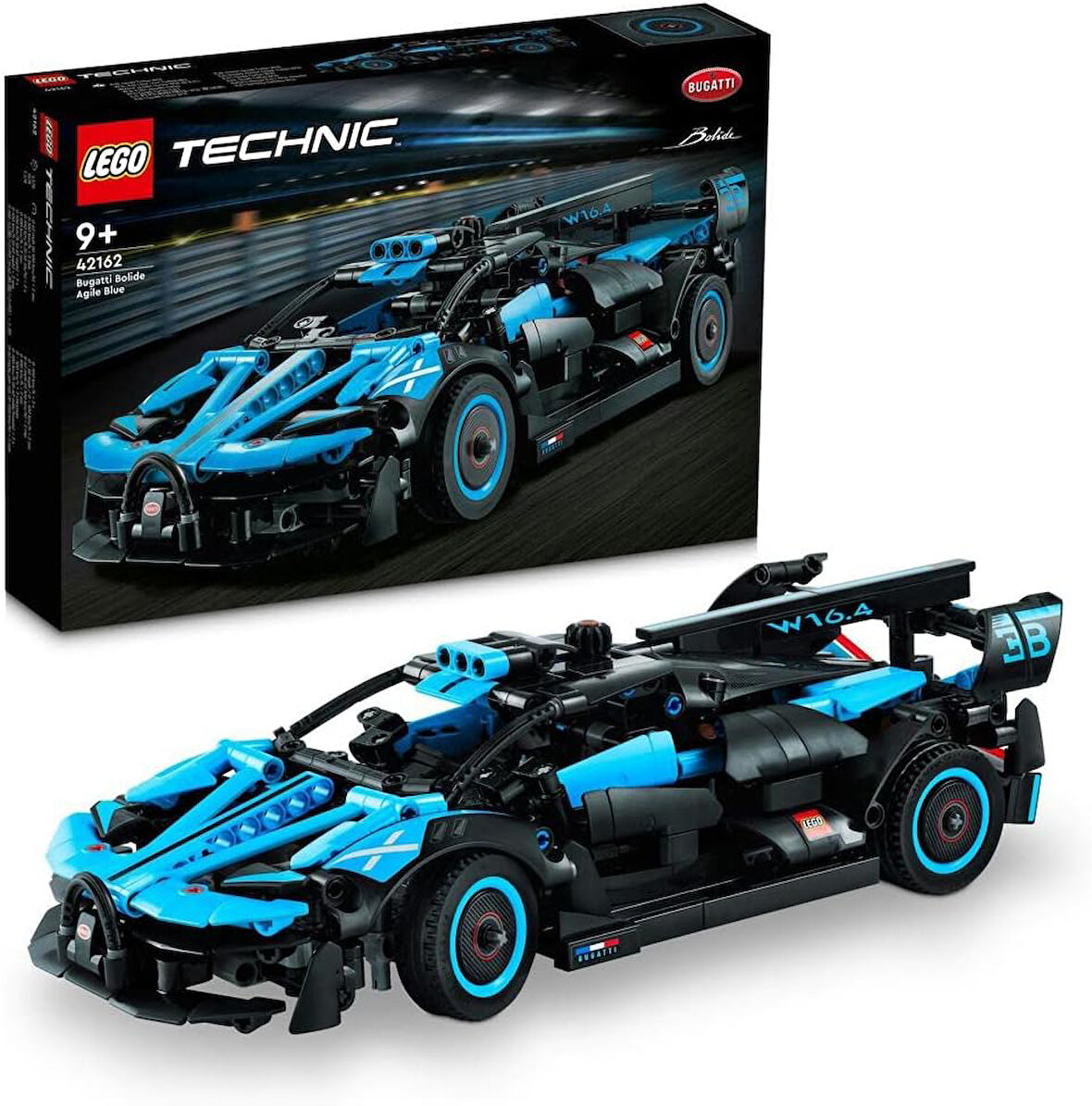 Lego Technic 42162 Bugatti Bolide Agile Blue (905 Parça)