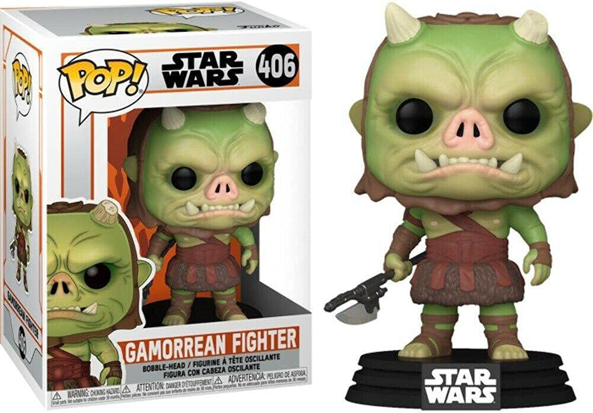 Funko 50964 Pop Figür - Star Wars: The Mandalorian- Gamorrean Fighter, Karışık