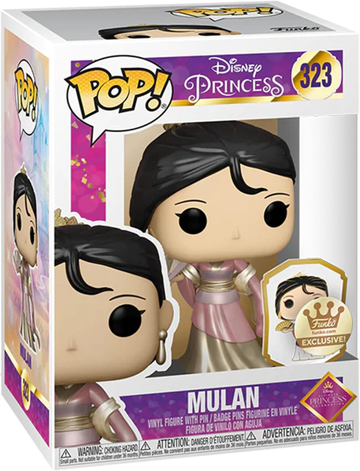 Pop! Mulan (Iğne Ile) – 323 Princesse Ultime Collection