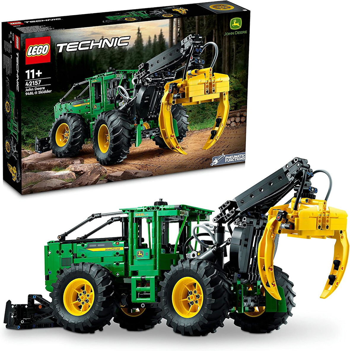 Lego® Technic John Deere 948L-Ii Orman Makinesi 42157 Oyuncak Yapım Seti (1492 Parça)