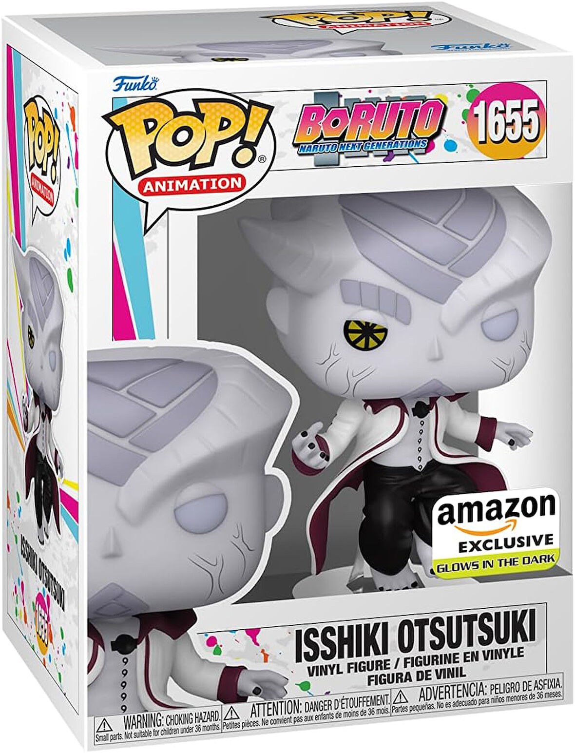 Funko Pop! Animasyon: Boruto: Naruto Next Generations - Isshiki Otsutsuki, Karanlıkta Parlayan, Amaz