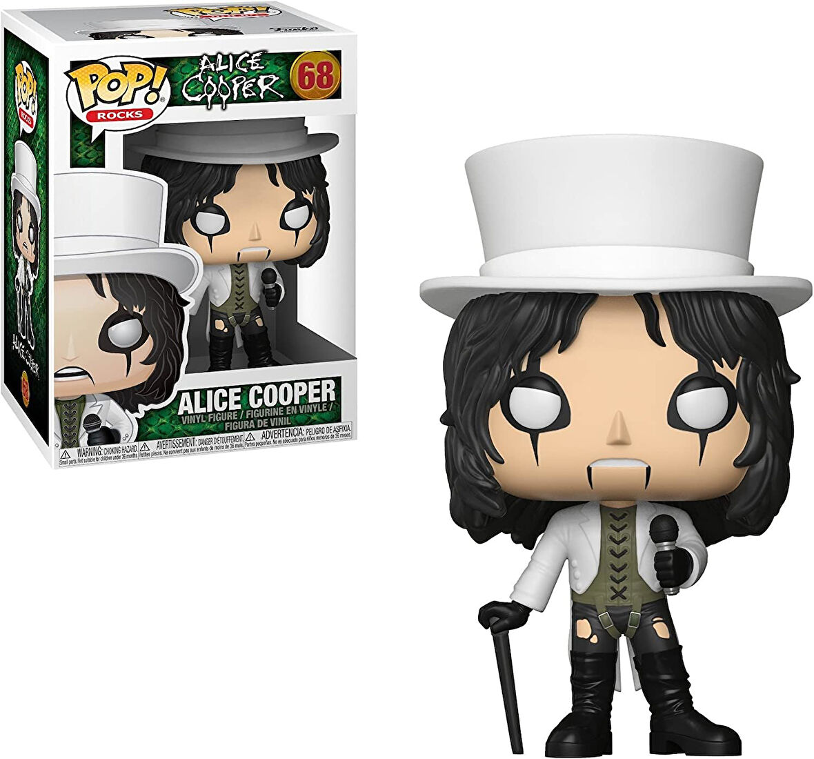 Funko 30206 Rocks Alice Cooper Pop Vinylfigur, Multi, Standard
