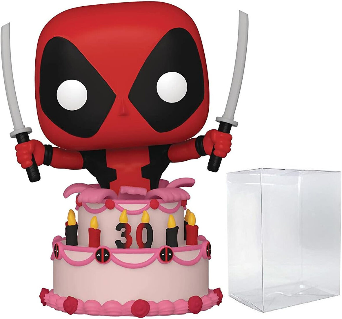 Deadpool In Cake Pop #776 Pop Marvel Deadpool Vinyl Figure (Bundled With Ecotek Protector To Protect