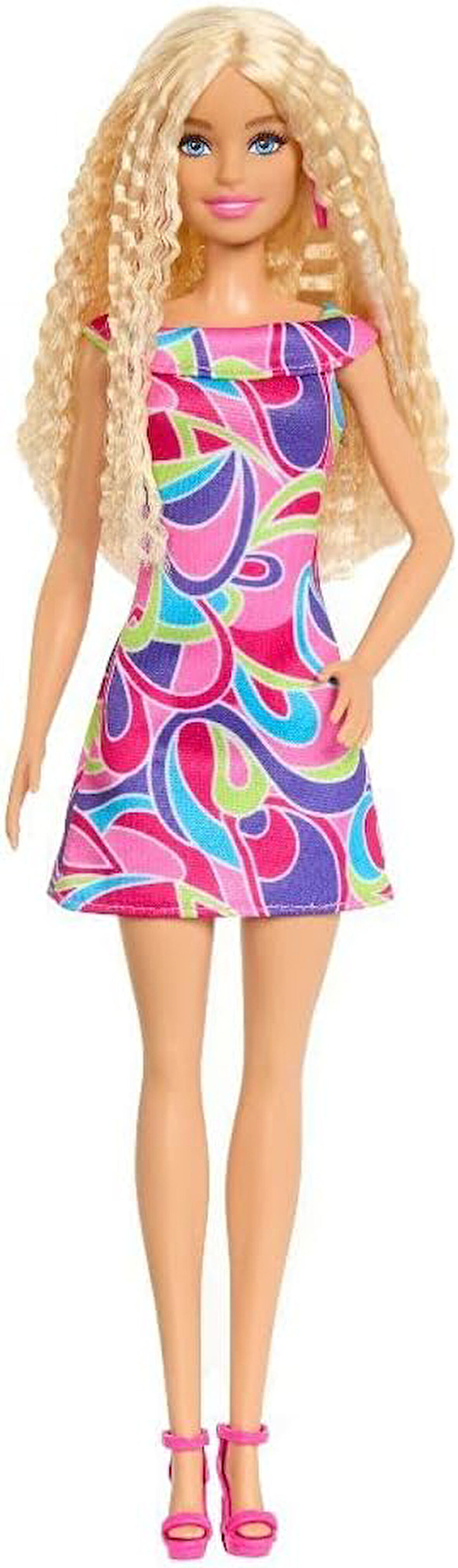 Barbie Fashionistas Doll #223 Sarışın Dalgalı Saçlı, Tamamen Saçtan Esinlenen Elbise Ve Aksesuarlar,