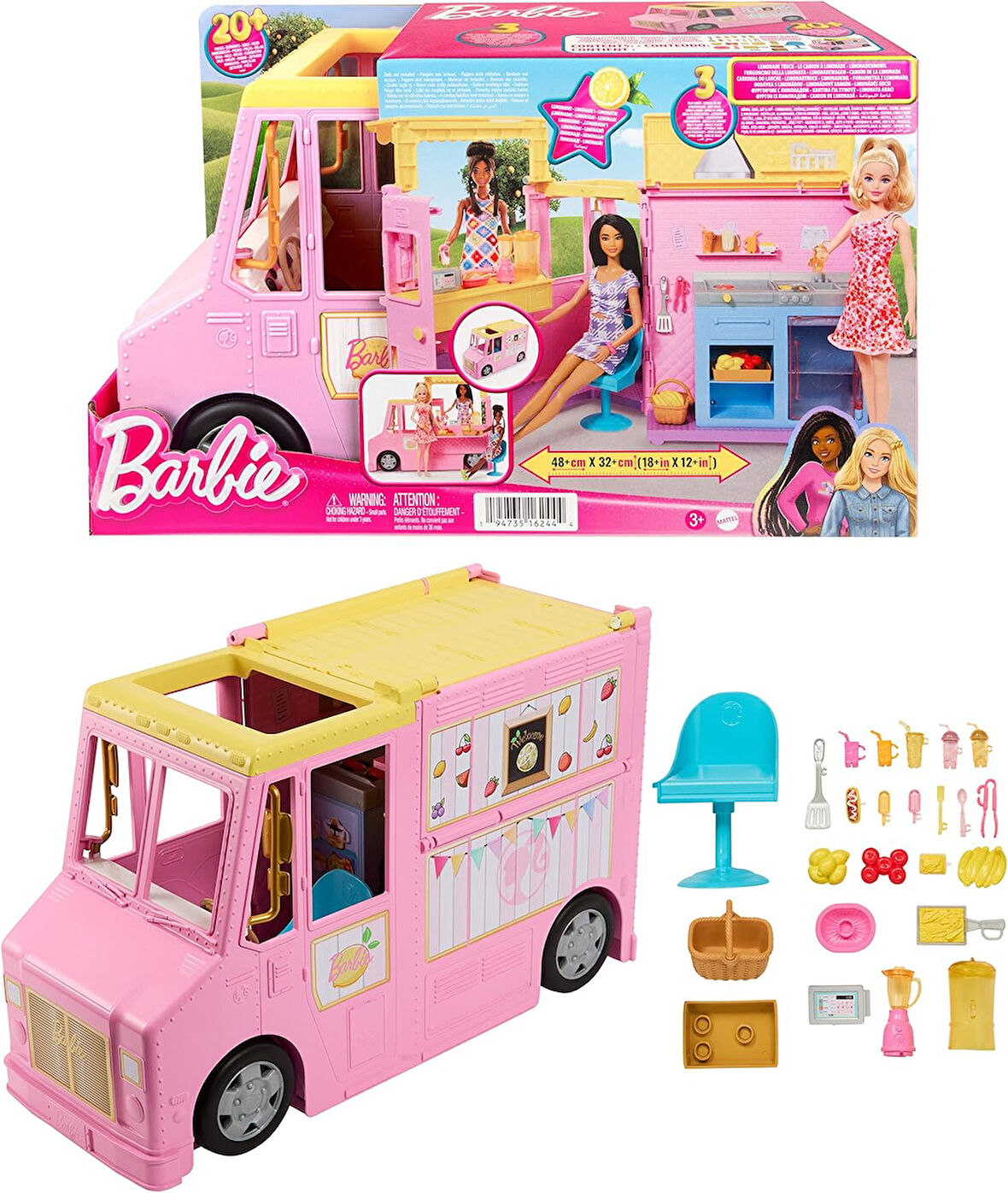 Barbie Barbie'Nin Limonata Aracı