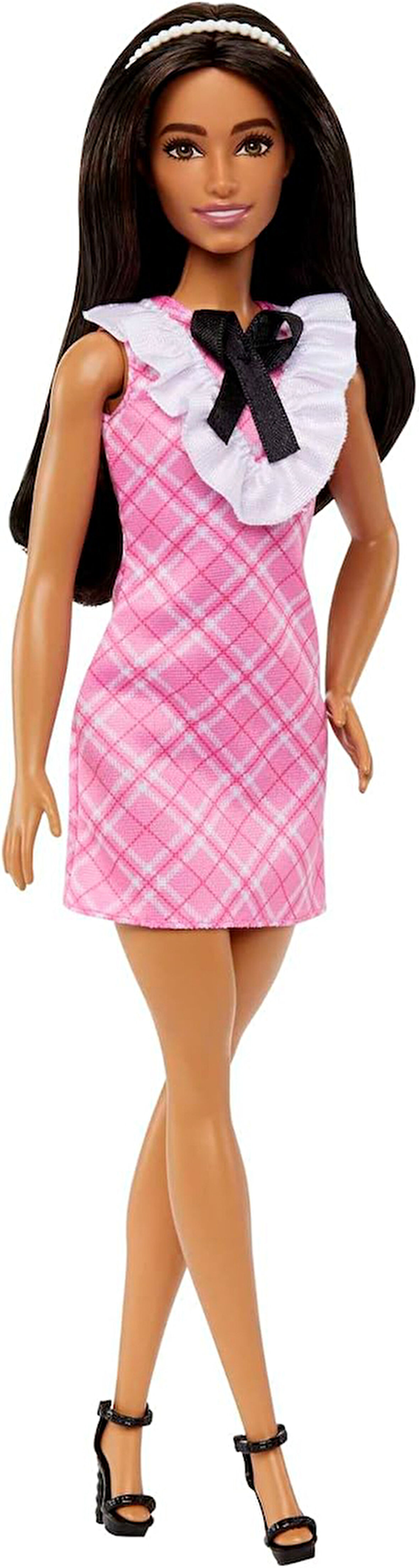 Barbie Büyüleyici Parti Bebekleri (Fashionistas) - Siyah Kurdeleli Bebek, Oyuncak