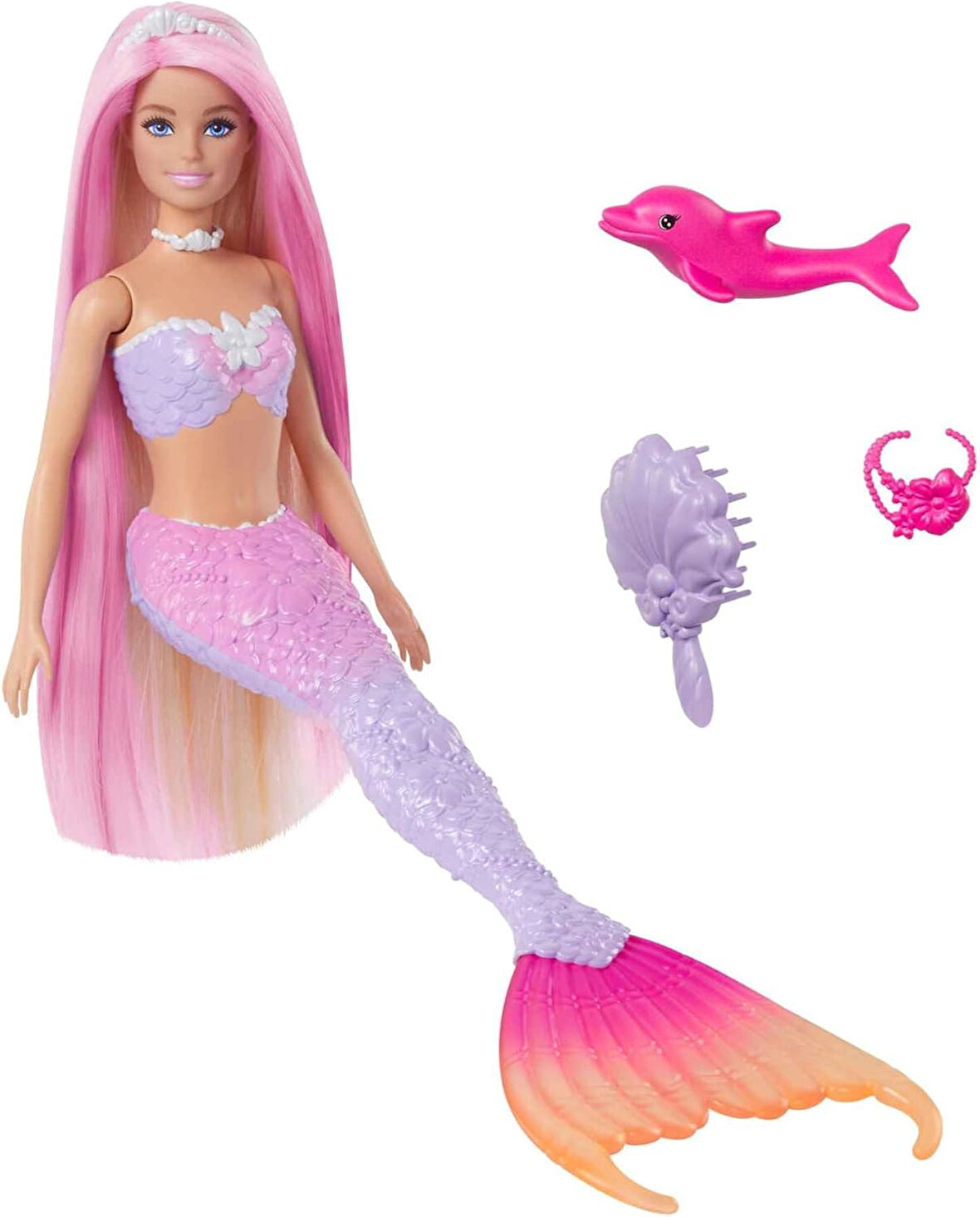 Barbie Renk Değiştiren Deniz Kızı Ve Aksesuarları, Oyuncak