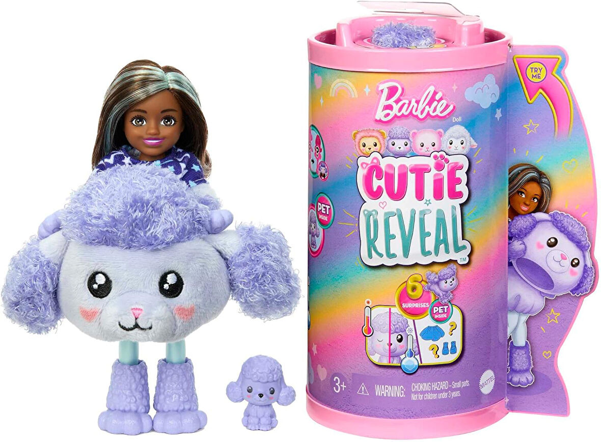 Barbie Cutie Reveal Bebek, 3 Yaş Ve Üzeri