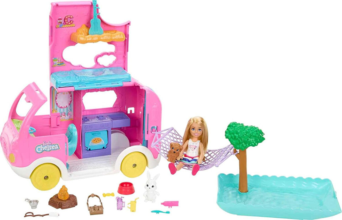 Barbie Chelsea'Nin Yeni Karavanı