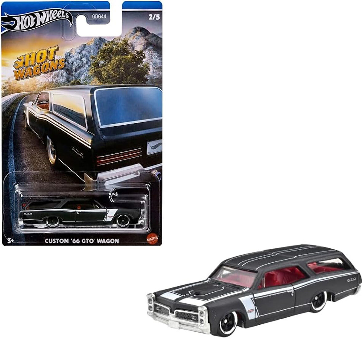 Hot Wheels Hot Wagons Arabalar Hwr56-Hrr87 02/05 Custom '66 Gto Wagon