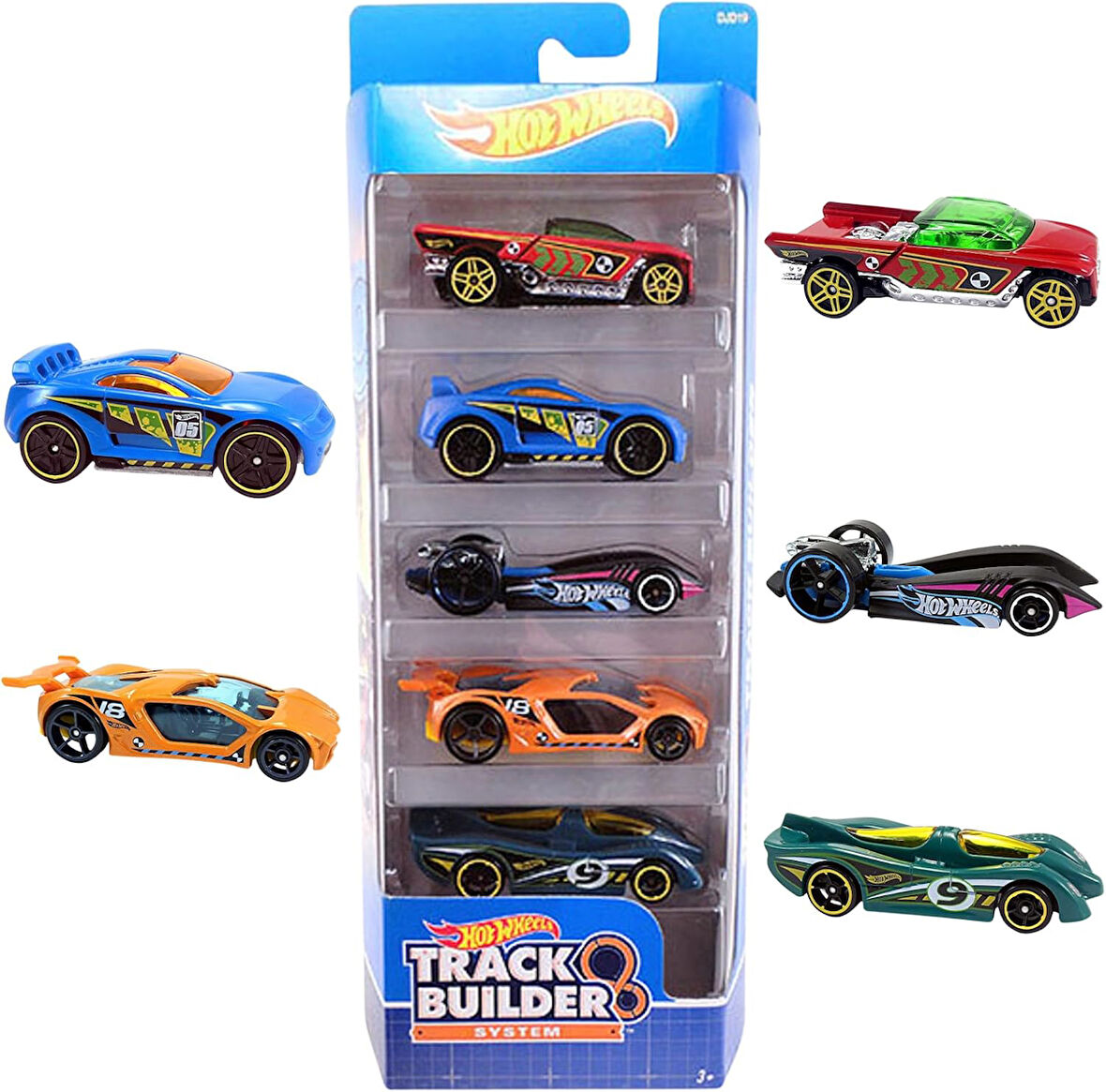 Hot Wheels Mattel Hw 1806 5Li Araba Set 13, Asortilidir