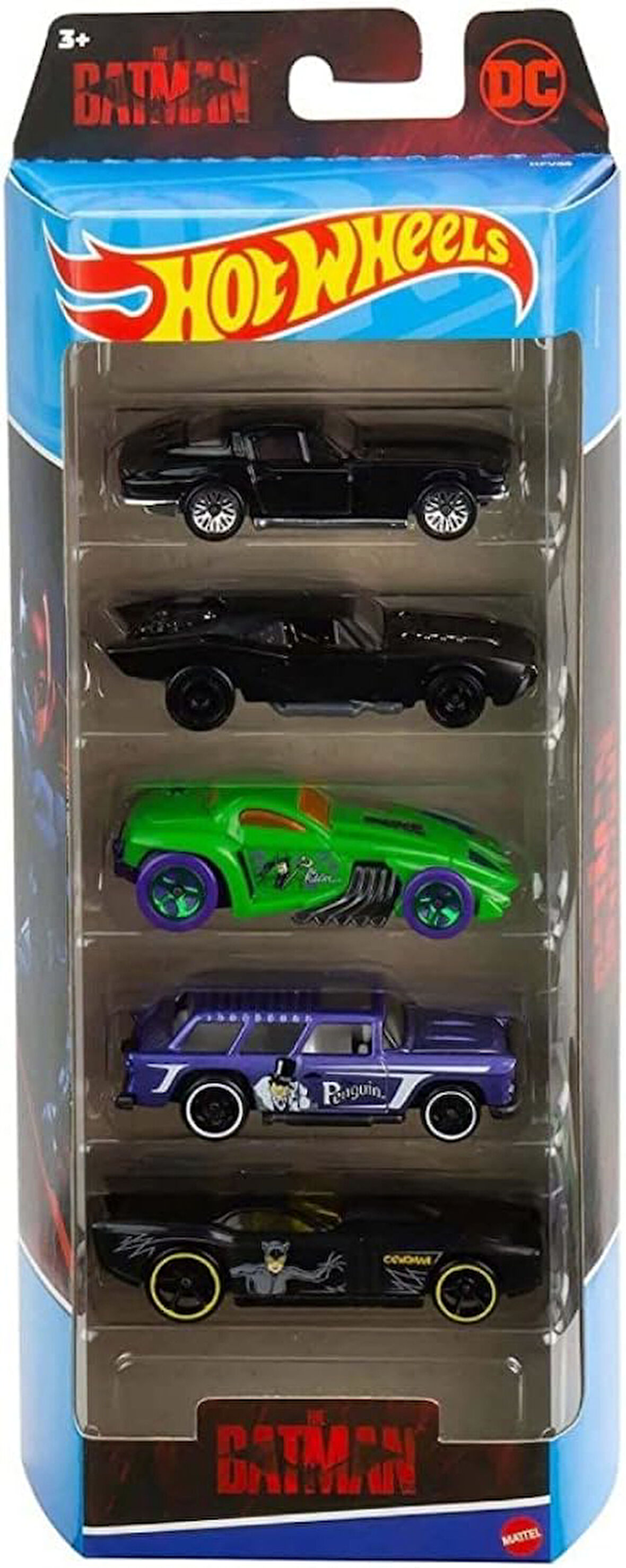 Hot Wheels 5'Li Araba Seti The Batman Hfv88