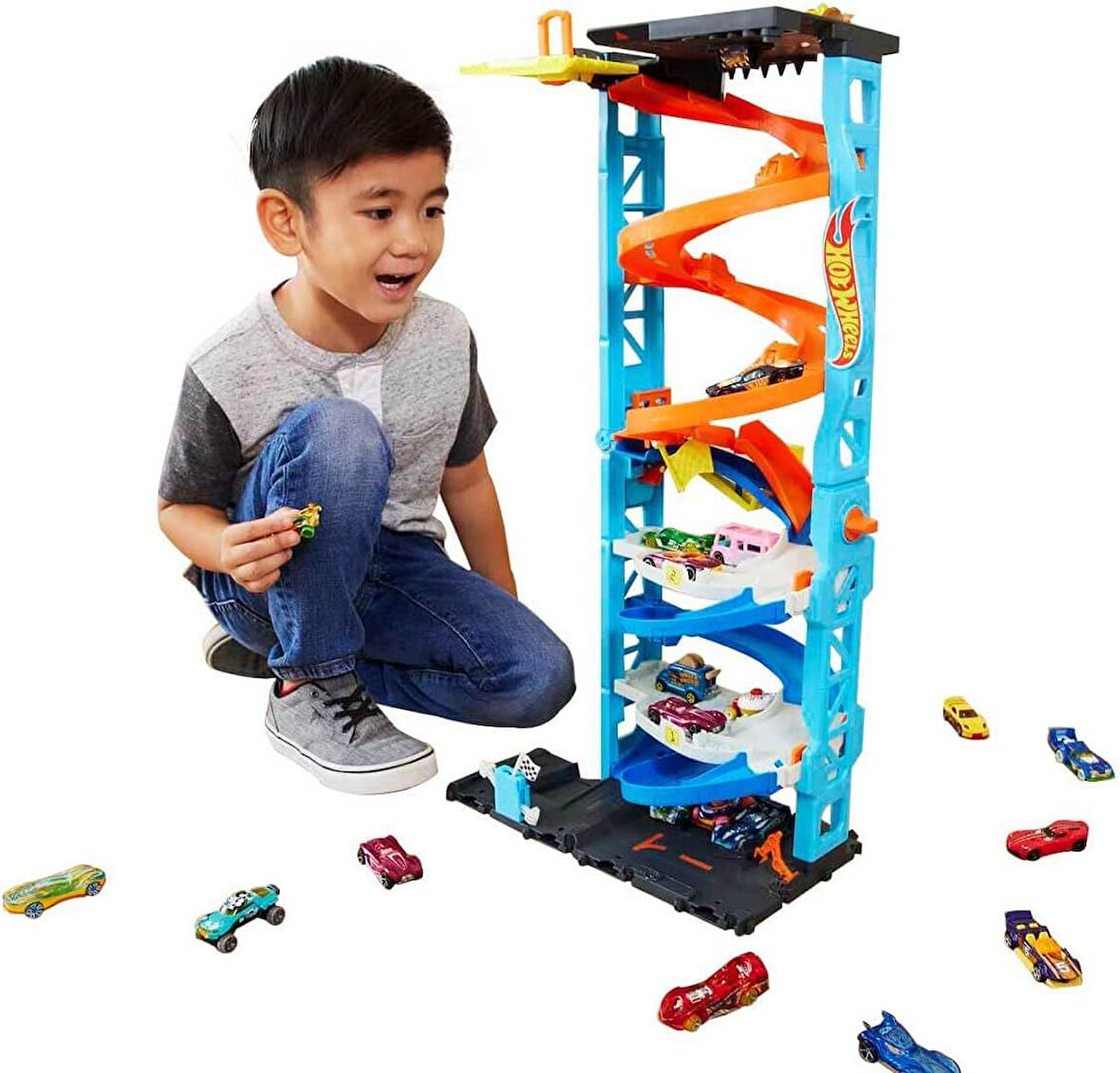 Hot Wheels Heyecanlı Yarış Kulesi Hkx43